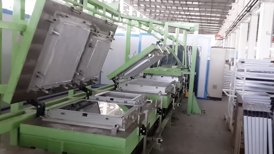 Dây chuyền sản xuất tủ lạnh khí nén đầy đủ / Tủ lạnh cửa tủ